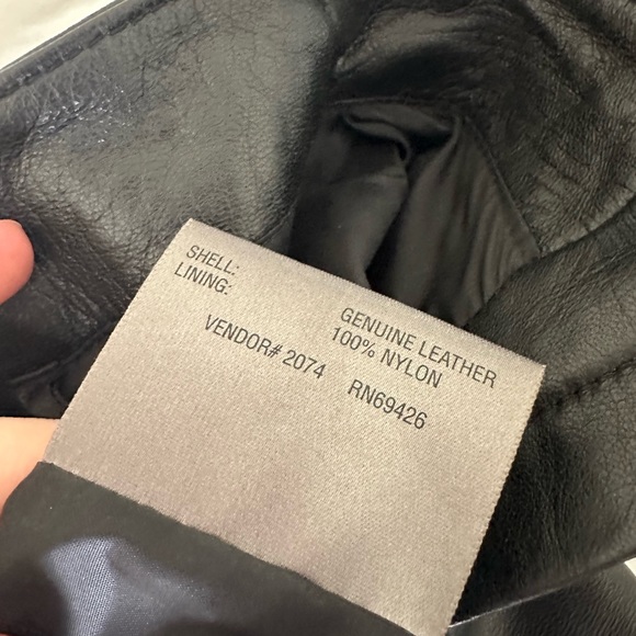 Wilson Leather 100% Leather Bootcut Pants 4 - Picture 7 of 9